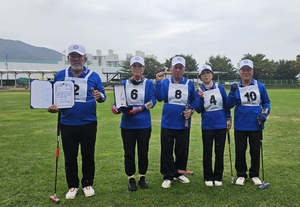 2025경산삼성현 전국 초청 게이트볼대회, ‘춘천 고래팀’ 우승 차지