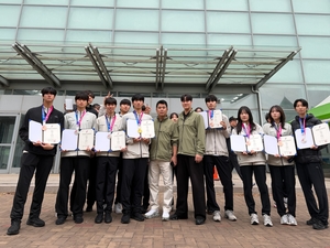 [전국체전] 계명대 태권도부, 전국체전 역사상 최다 메달 쾌거