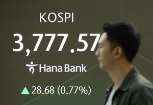 코스피 사상 첫 3,800선 돌파