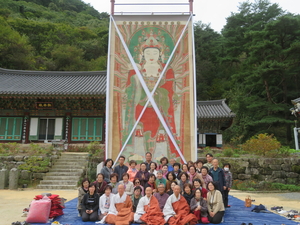 영천 수도사 노사나불 괘불탱 공개