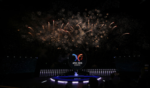 경주APEC 주간 첫날, 드론과 불꽃이 수놓은 경주의 밤