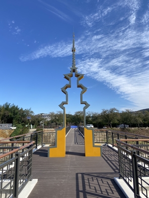 [경주 APEC] 보문호반길 ‘사랑교’ 임시 개통…APEC 손님 맞이 새 명소로