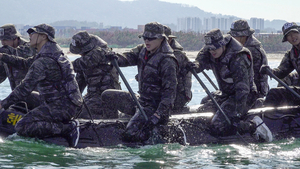 해병대 1사단, 거친 파도 헤치며 2주간 상륙 훈련 펼쳐