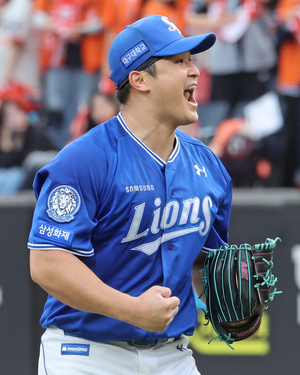 삼성 라이온즈 최원태 호투에 힘입어 7:3 승…시리즈 1승1패