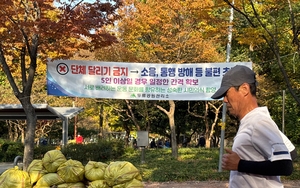 [어떻게 생각하십니까] 두류공원에선 5명 이상 단체로 달리면 안된다?