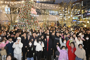 [Y르포]“여기 달성 맞아?”…다사광장, 올겨울 가장 빛나는 거리로 변신