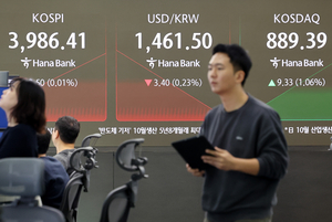 ‘극과 극’ 증시... 코스피 3,920선 후퇴, 코스닥은 7개월 만에 최대 상승