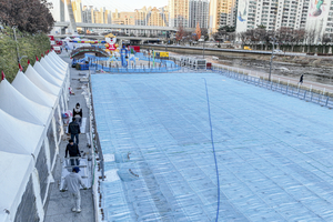 [포토뉴스] 20일 문 여는 대구 신천 스케이트장, 내년 2월 1일까지 운영