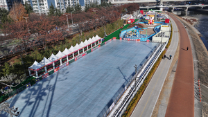 “겨울이 왔다” 신천 스케이트장·눈썰매장·눈놀이터, 20일 개장