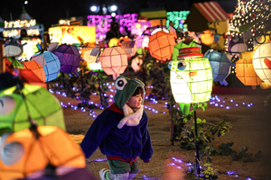 수성못 수놓는 드론아트쇼·빛 전시…내년 1월4일까지 제7회 수성빛예술제