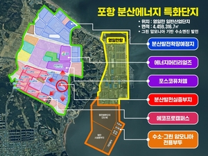 포항 ‘분산특구’ 지정…무탄소 발전사업 구축해 전력 자급자족 본격화