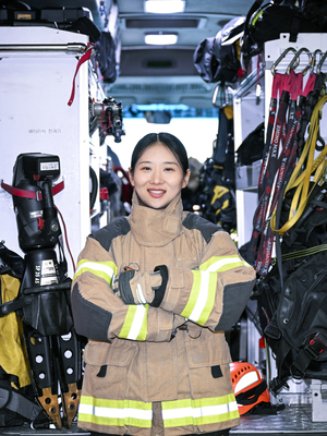 ‘대구 최초’ 여성 119구조대원 김효선 소방사 “현장에서 실력으로 인정받을래요”