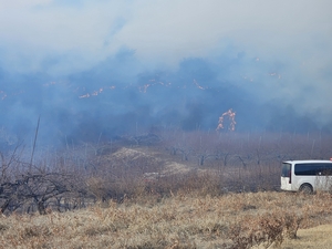[속보] 산림당국 “의성 산불, 안동 길안면 향하는 중”