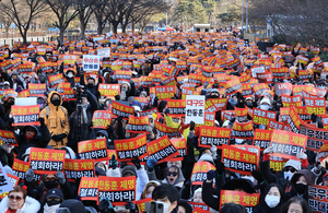 한동훈, “징계 철회해야” 지지자 집회에 “이것이 진짜 보수결집”