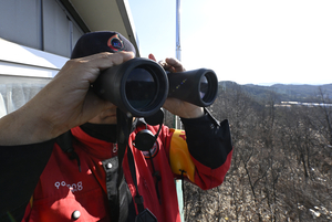 [포토뉴스]산불 ‘경계’ 강화하는 포항 산불감시원