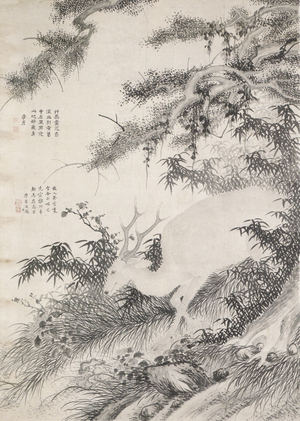 [김남희의 그림 에세이] 신선들이 사랑한 관(冠)이 향기로운 사슴들