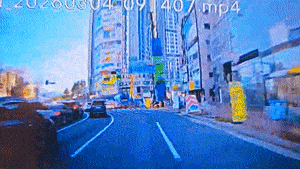 만촌네거리 중장비 전도… 독자 제공 블랙박스 영상 공개