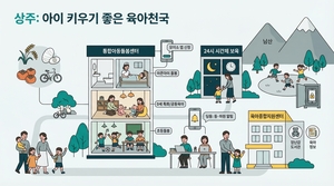 [상주, 시간을 품고 미래를 잇다 ①] 아이와 부모의 웃음 가득 ‘육아천국’ 상주