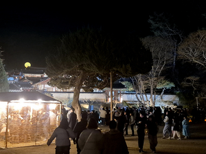도산서원 야간개장, 이번 주말 ‘절정’…매화 만개에 봄밤 정취 더한다