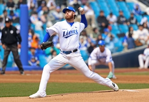 삼성 오러클린, 31일 대구 라팍서 KBO 데뷔전... 선발 로테이션 중심 잡을까?