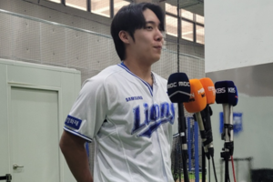 삼성 라이온즈 원태인, LG전 ‘태도 논란’에 입 열었다... “수없이 후회하고 반성해”