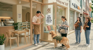 ‘반려동물 동반 입장’ 합법화 한달…현장선 혼란 ‘여전’