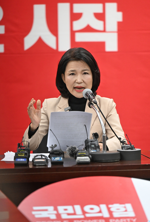 [포토뉴스] 이진숙 전 방송통신위원장 기자회견