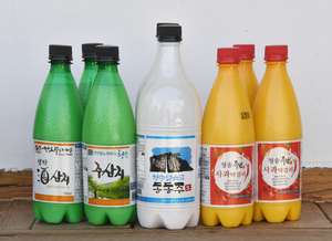 [산소카페 청송의 맛④] 사과막걸리와 사과한과