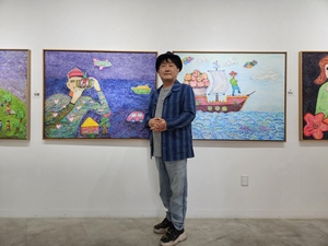 [갤러리에서] 캔버스에 머문 시와 선율… ‘김의상의 트리니티즘(Trinitism)’