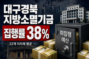 [대구경북 지방소멸대응기금, 어떻게 썼나①] 돈 받아도 못쓰는 대구경북…22개 지자체 집행률 38%