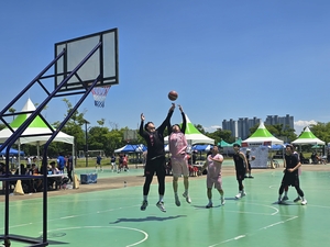 [구미배 3on3 농구대회] 낙동강변에 남은 ‘3on3의 매력’…2026통일염원구미배 3on3 농구대회 성료