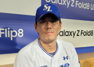 삼성 라이온즈 마무리 투수 김재윤, 4년 만의 33세이브 타이...“순위보다 팀 승리에 몰두하겠다”