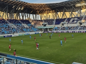 [Y리뷰] 대구FC, 홈에서 용인FC에 3-1 짜릿한 승리