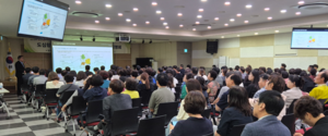 [Y르포] “헬기보다 훨씬 조용”…서대구 UAM 주민설명회서 소음·안전성 설명