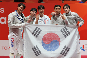대구시청 도경동 출전, 펜싱 남자 사브르 ‘AG 4연패’