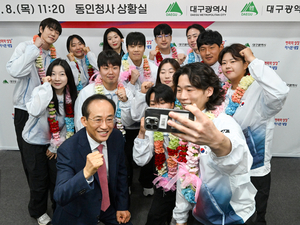 [포토뉴스] 대구시, 아이치·나고야 아시안게임 출전 선수 격려