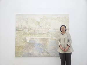 [갤러리에서] 춘향 찾아 떠난 옛길, 오늘의 풍경을 그리다…진민욱 개인전 ‘팔림프세스트’