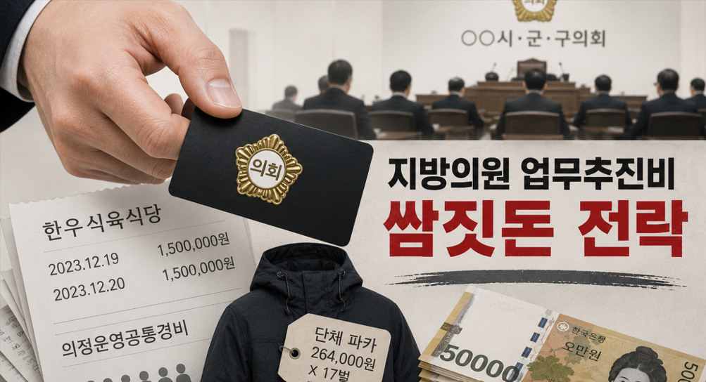 [추적 보도] ‘산불 대응’이라며 의원님 등산복 700만원…혈세 펑펑