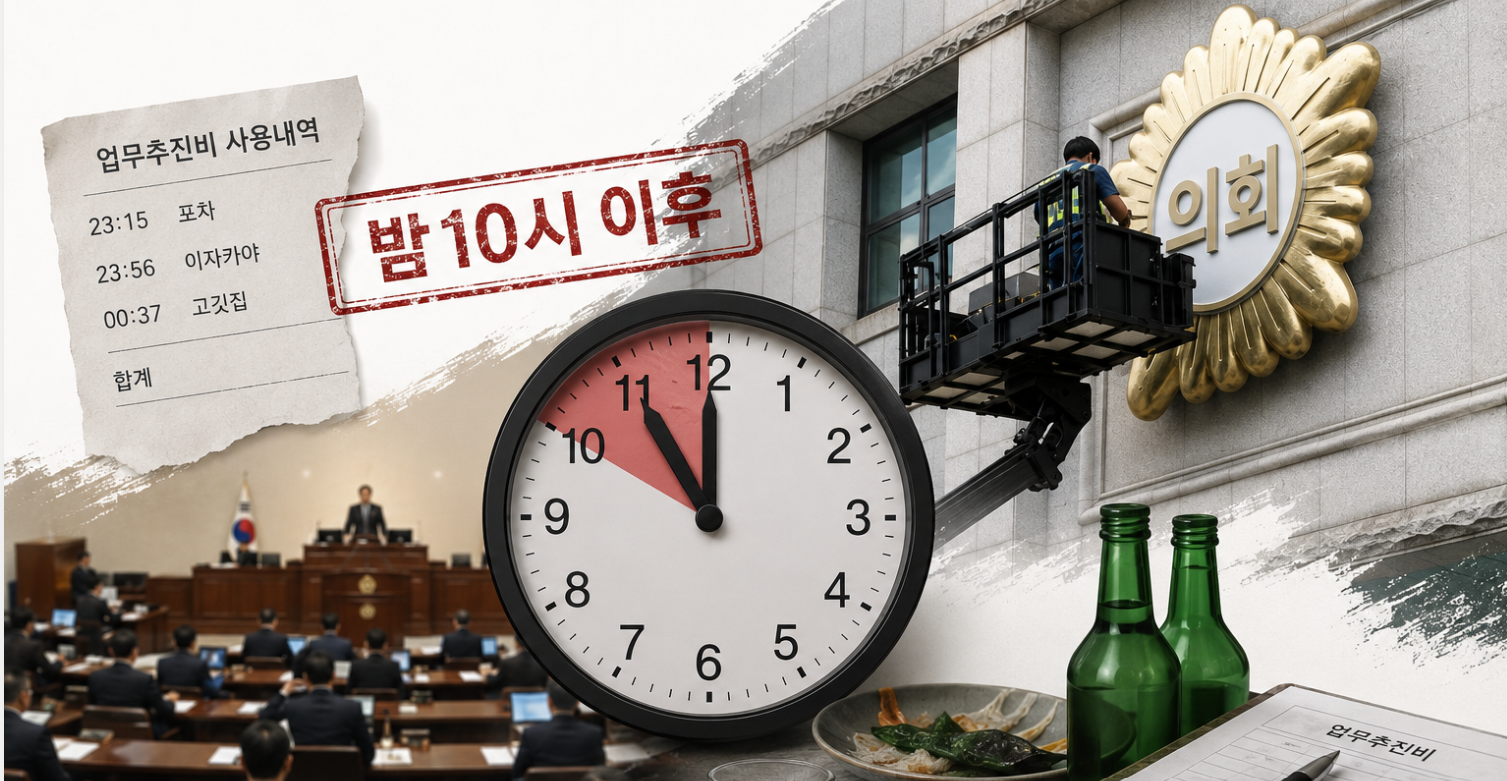 [추적 보도] 포차·이자카야서 의정활동?…경북 의회 심야 결제 천만원