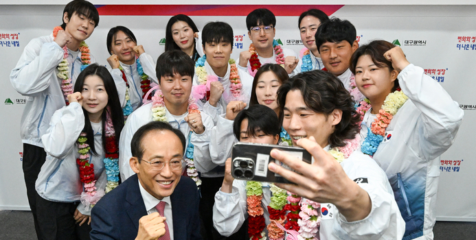 “대구를 빛내줘서 고마워요” 아시안게임 출전 선수 격려행사 열려